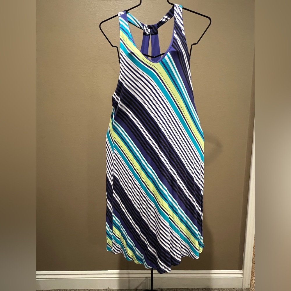Dakini Vibrant Striped Dress